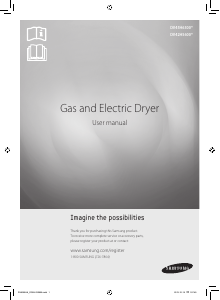 Mode d’emploi Samsung DV45H6300EW/AC Sèche-linge