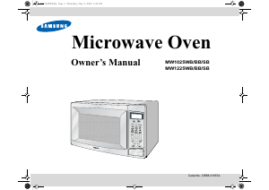 Handleiding Samsung MW1225WB Magnetron