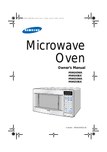 Handleiding Samsung MW640WA Magnetron