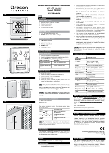 Manuale Oregon EMR201 Stazione meteorologica