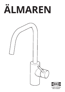 Bedienungsanleitung IKEA ALMAREN Wasserhahn