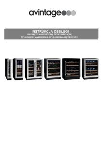 Instrukcja Avintage PRO51C/1 Chłodziarka do wina