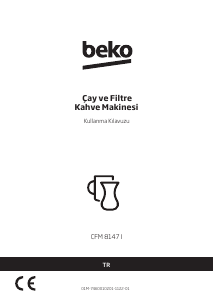 Kullanım kılavuzu BEKO CFM8147I Kahve makinesi