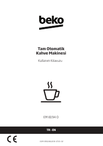 Manual BEKO EM 8194 O Coffee Machine
