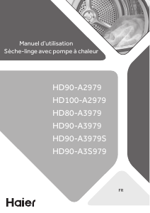 Mode d’emploi Haier HD80-A3979 Sèche-linge