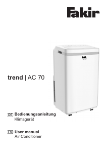 Handleiding Fakir AC 70 Trend Airconditioner