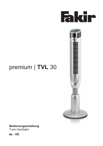 Manual Fakir TVL 30 Premium Fan