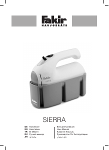 Handleiding Fakir Sierra Handmixer