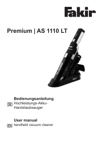 Manual Fakir AS 1110 LT Premium Handheld Vacuum