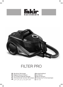Handleiding Fakir Filter Pro Stofzuiger