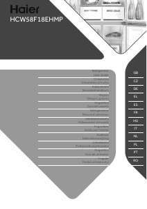 Handleiding Haier HCW58F18EHMP Koel-vries combinatie
