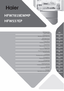 Instrukcja Haier HFW537EP Lodówko-zamrażarka