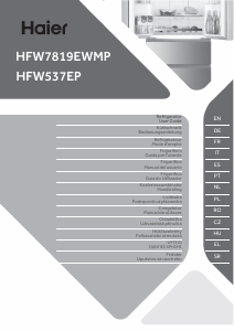 Handleiding Haier HFW537EP Koel-vries combinatie