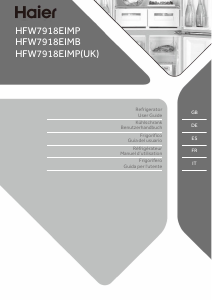 Handleiding Haier HFW7918EIMB Koel-vries combinatie