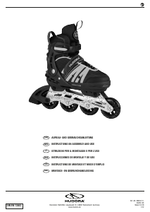 Manual Hudora 28450-51 Inline Skates