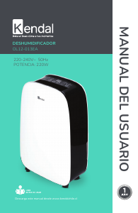 Manual de uso Kendal OL12-013EA Deshumidificador