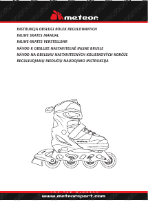 Handleiding Meteor Heliss Inline skates