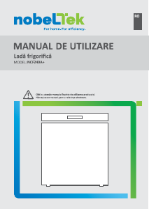 Manual NobelTek NCF-249 Congelator