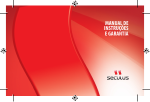 Manual Seculus Moda 23486G0SVNA1 Relógio de pulso