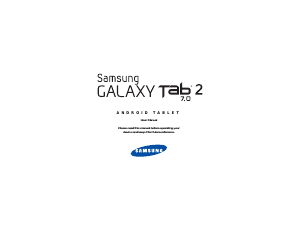 Manual Samsung GT-P3113 Galaxy Tab 2 Tablet