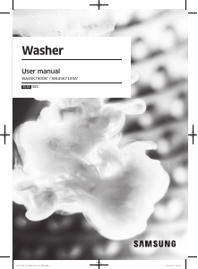 Manual Samsung WA45K7600AW/A2 Washing Machine