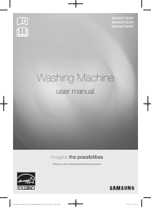 Manual Samsung WA45H7000AW/A2 Washing Machine