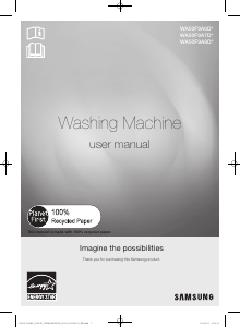 Handleiding Samsung WA50F9A8DSP/A2 Wasmachine