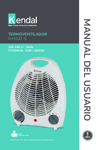 Manual de uso Kendal FH103T-S Calefactor