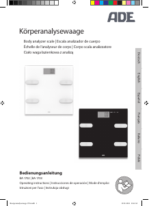 Bedienungsanleitung ADE BA 1703 Marleen Waage