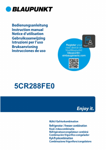 Manuale Blaupunkt 5CR 288FE0 Frigorifero-congelatore