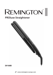 Посібник Remington S9100B PROluxe Випрямляч для волосся
