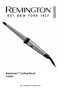 Manual Remington CI5860 Botanicals Ondulator