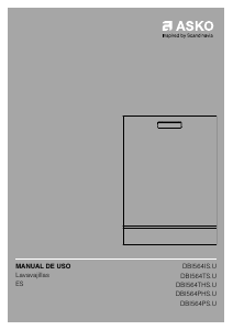 Manual de uso Asko DBI564IB.S.U Lavavajillas