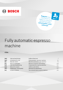 Bedienungsanleitung Bosch CTL9181D0 Kaffeemaschine