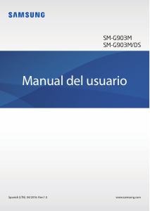 Manual de uso Samsung SM-G903MZKAPET Galaxy S5 Neo Teléfono móvil