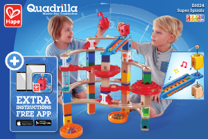 Manual Quadrilla Super Spirals Marble Track