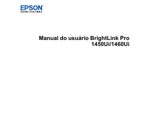 Handleiding Epson BrightLink Pro 1450Ui Beamer