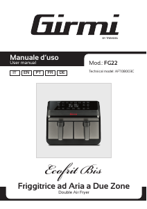 Manual Girmi FG2200 Fritadeira