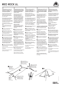 Bedienungsanleitung Robens Red Rock UL Zelt