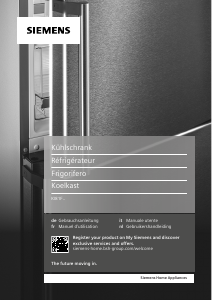 Manuale Siemens KI81FPDE0 Frigorifero