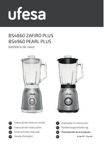 Manual Ufesa BS4960 Pearl Plus Blender