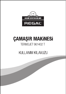 Kullanım kılavuzu Regal Termojet 961402 T Çamaşır makinesi