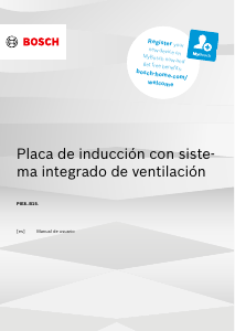 Manual de uso Bosch PIE811B15EB Placa