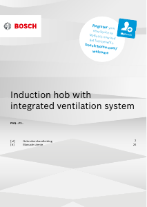 Handleiding Bosch PVQ711F15EB Kookplaat