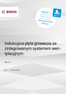 Instrukcja Bosch PVQ711F15EB Płyta do zabudowy