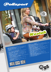 Посібник Polisport Koolah Велосипедне сидіння