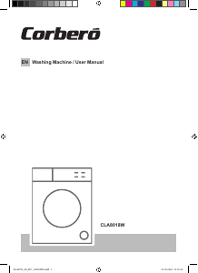 Handleiding Corberó CLA 8018 W Wasmachine