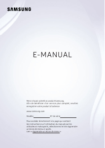 Mode d’emploi Samsung UE65MU7040L Téléviseur LED