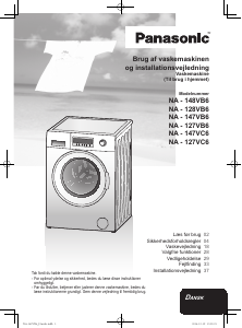 Brugsanvisning Panasonic NA-127VB6 Vaskemaskine