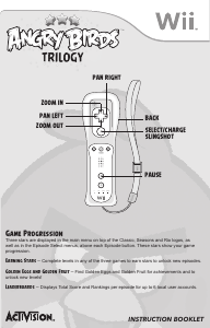 Handleiding Nintendo Wii Angry Birds - Trilogy
